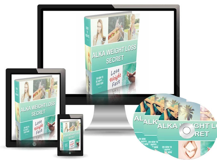 Alka Weight Loss Secret digital guide on desktop, tablet and phone